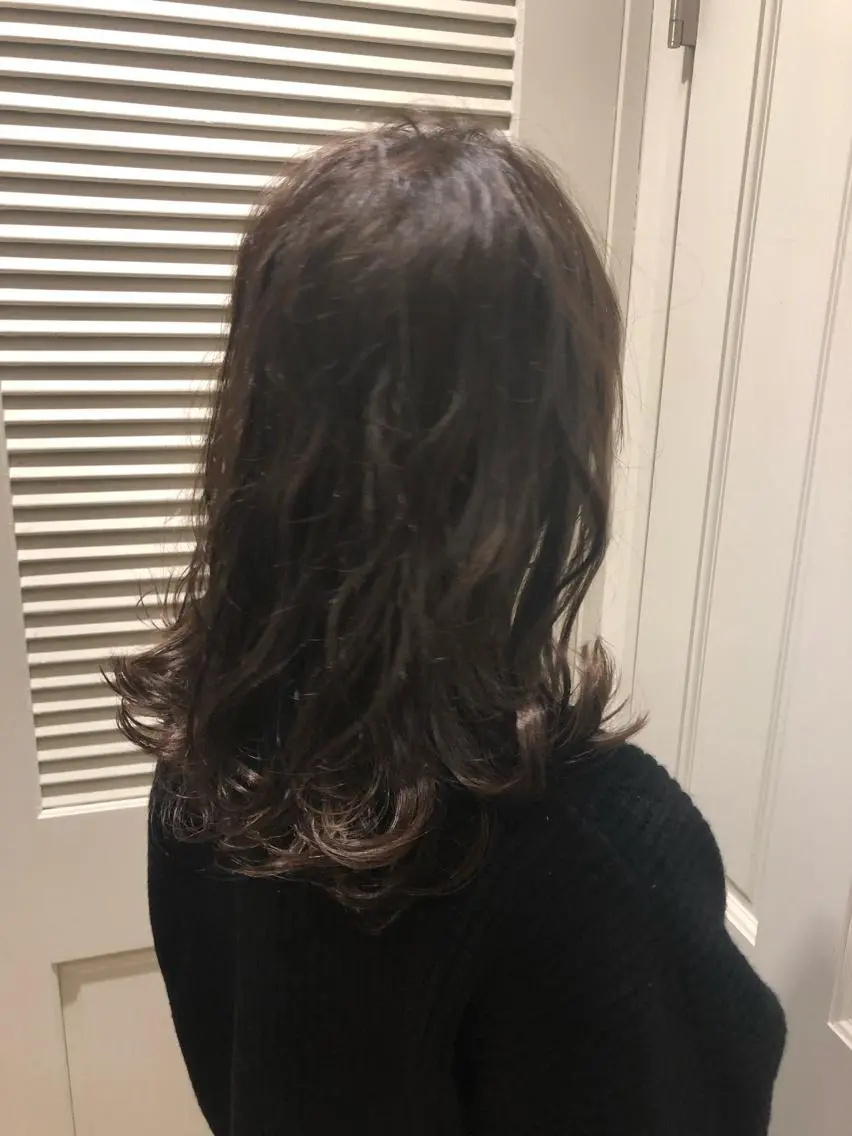 ミディアム 外ハネヘア ⭐️店長 藤野 正博⭐️のヘアスタイル