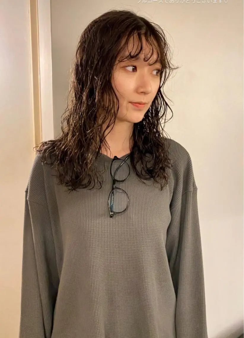 ロング パーマ ロング 原宿/ケパーマ 🧺ユウマのヘアスタイル