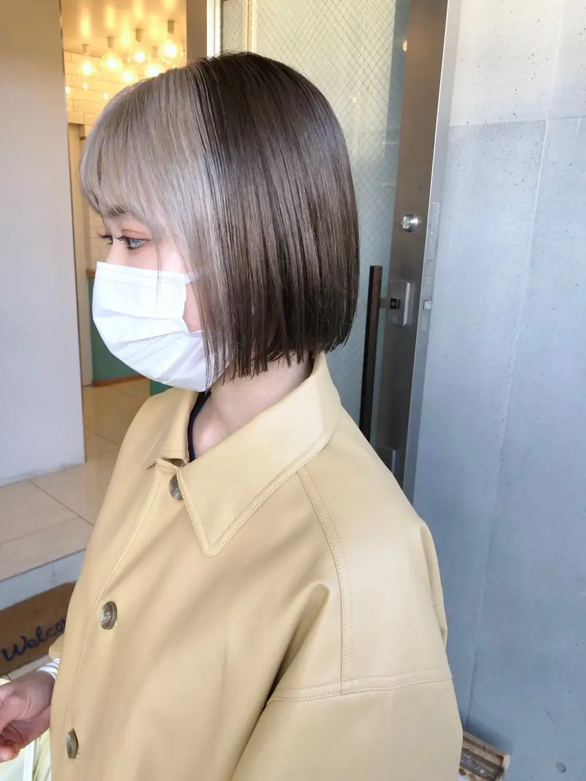 ショート ☕️ベージュカラー 内藤光哉☕️のヘアスタイル