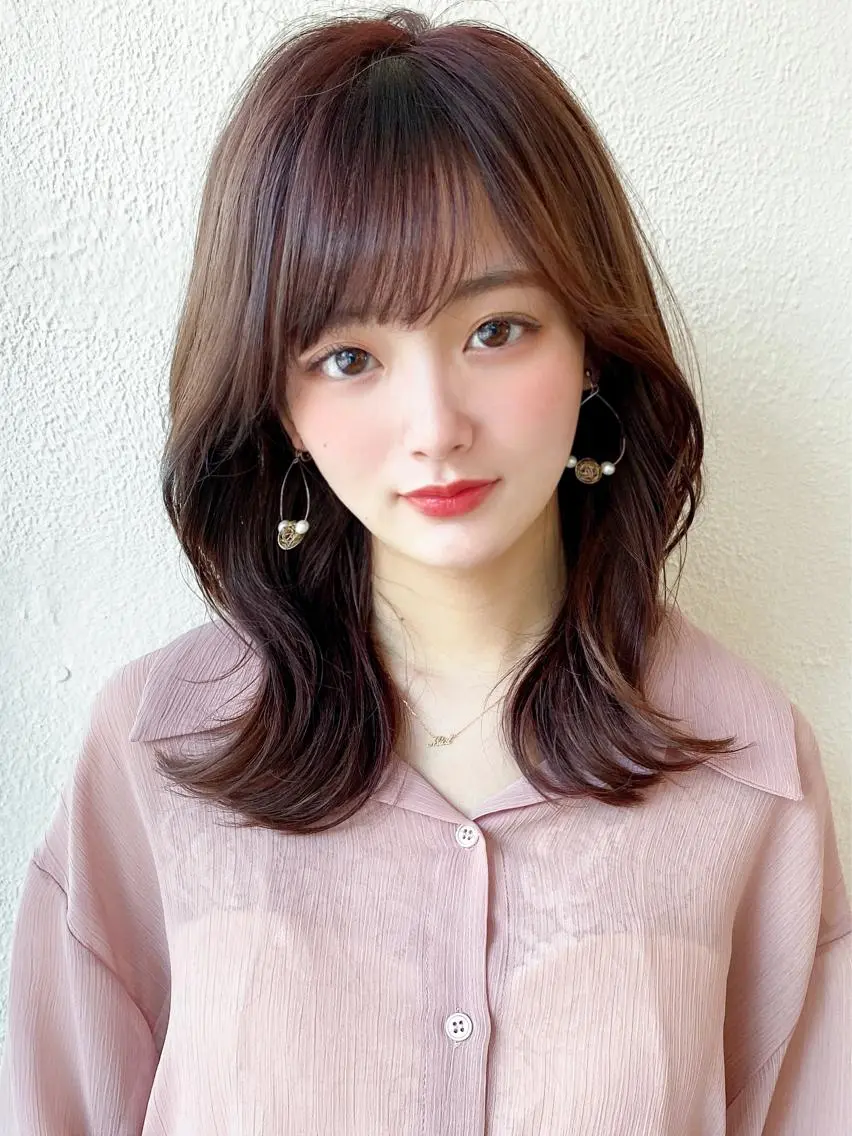 ミディアム カラー ☺︎ Naomiのヘアスタイル