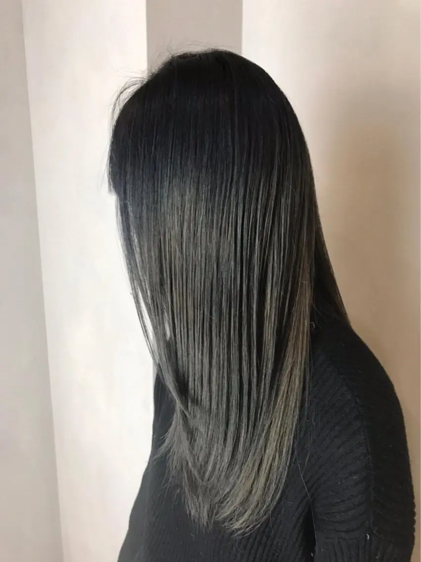 ロング カラー BROCANTE立川 karasawa.nのヘアスタイル