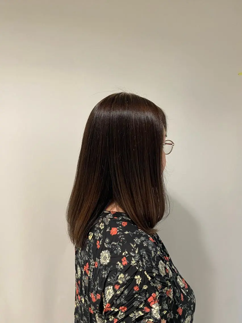 ミディアム カットモデル 🦋熊田 史織のヘアスタイル