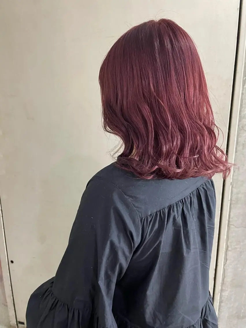 ミディアム 吉村 夏椰のヘアスタイル