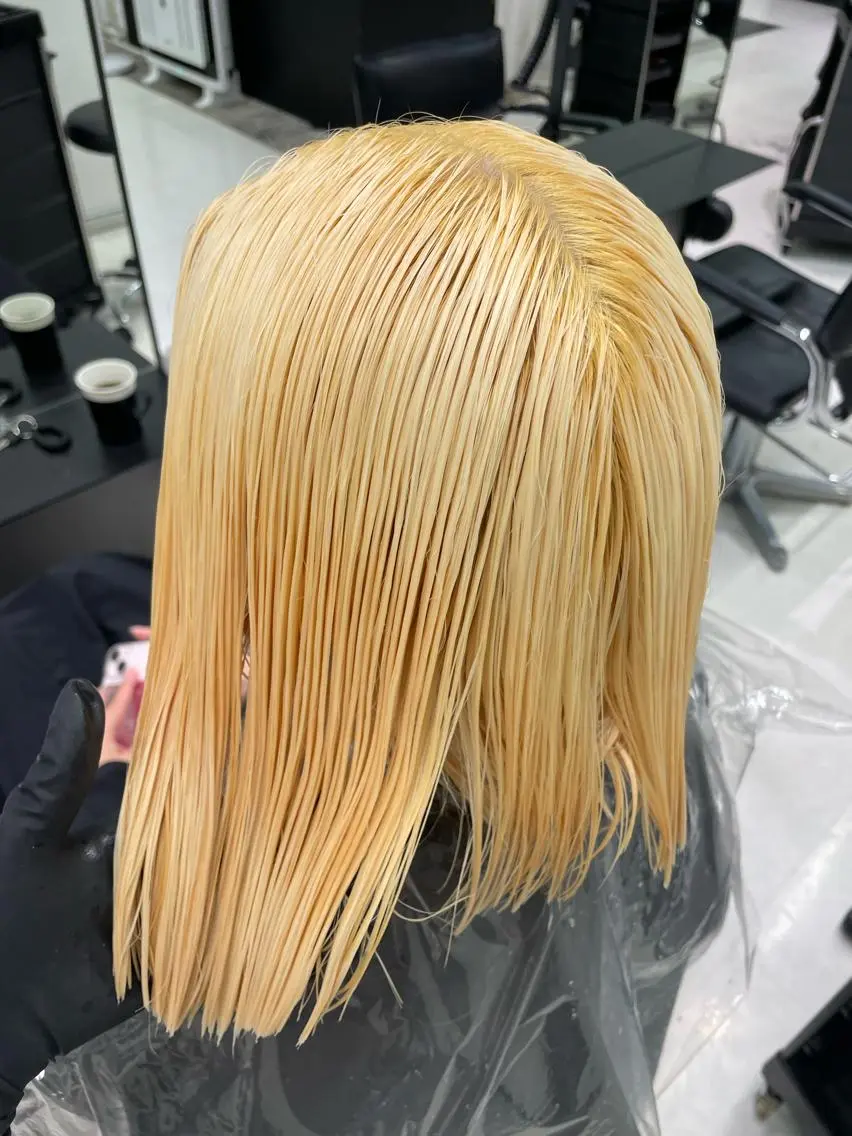 ミディアム カラー カット ヘアカラー トリートメント 🫧ハイトーン✨格安 より質💐マンツーマのヘアスタイル