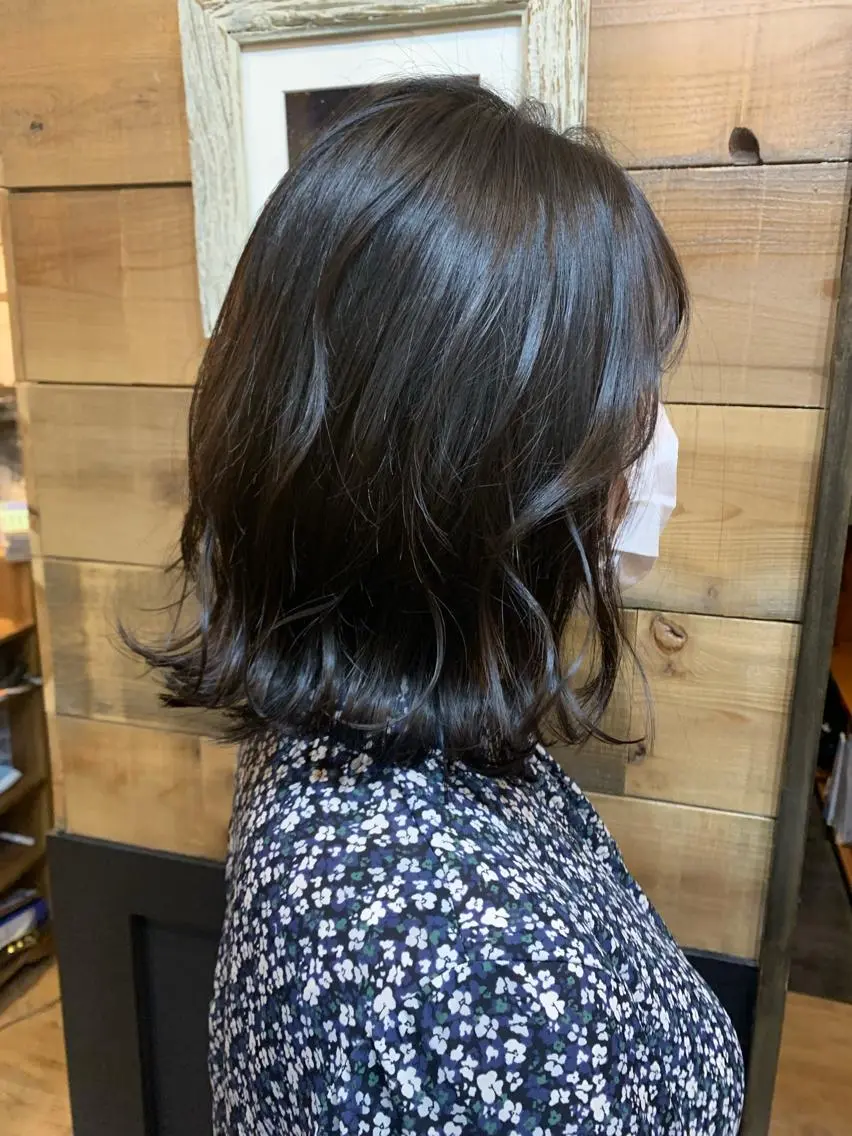 ミディアム ヘアカラー トリートメント SHIAN 八王子👼鬼塚さやかのヘアスタイル