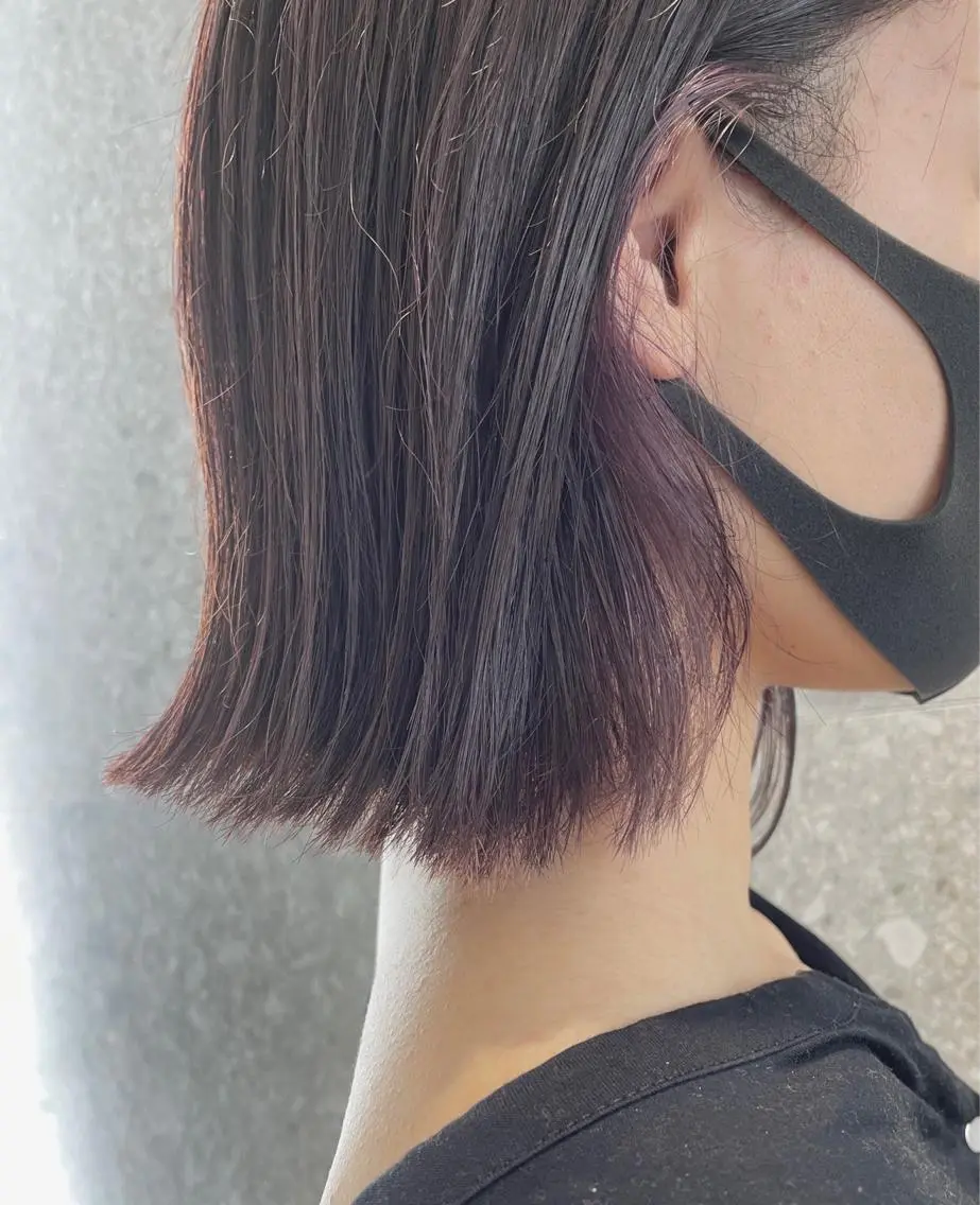 ショート カット ヘアカラー トリートメント 山下 千明のヘアスタイル