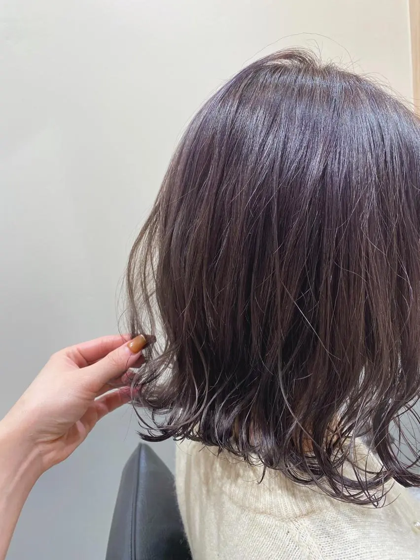ミディアム カラー カット ヘアカラー Hatanaka Airiのヘアスタイル