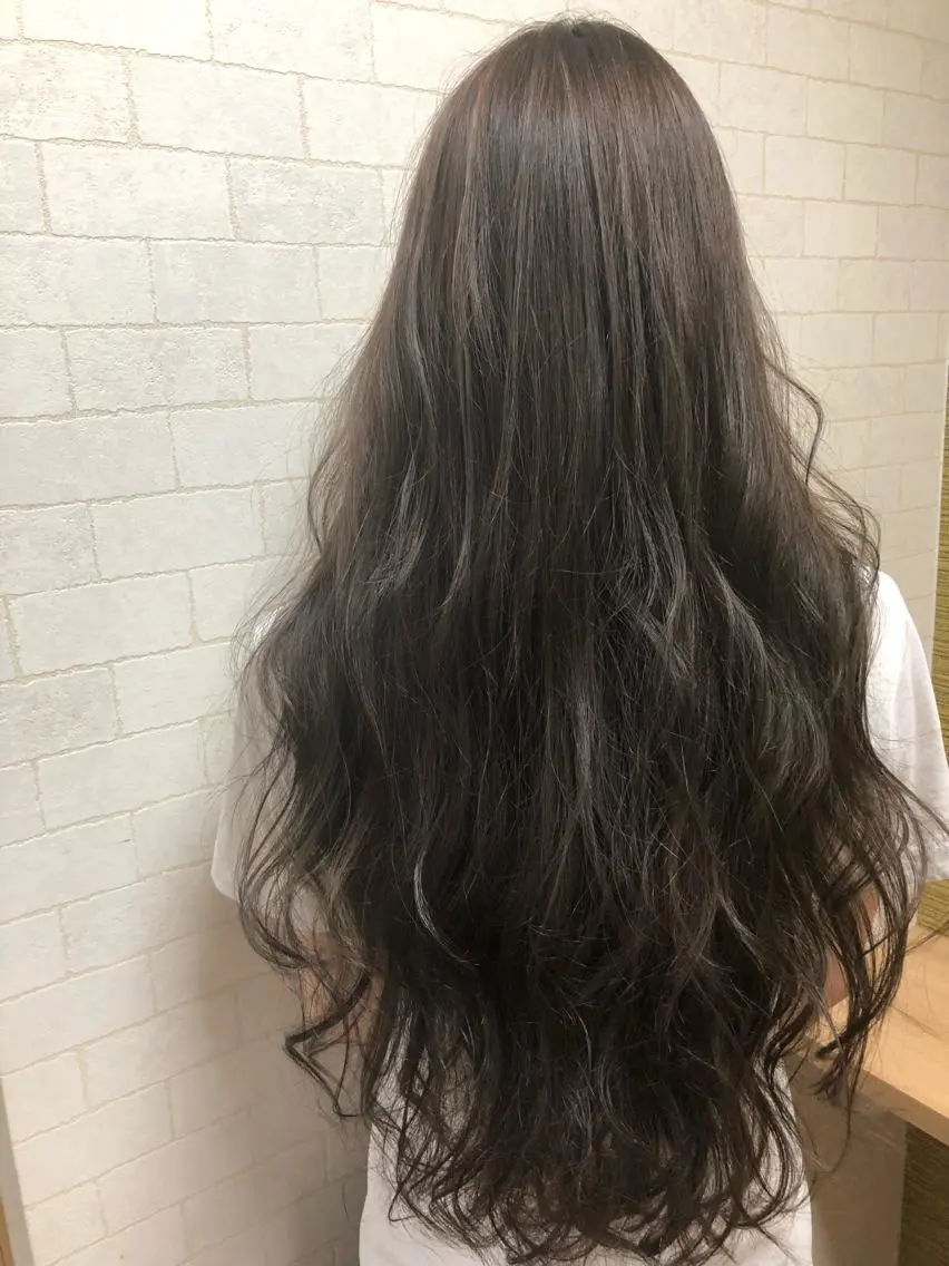 ロング カラー カット ヘアカラー yoriko ♪のヘアスタイル
