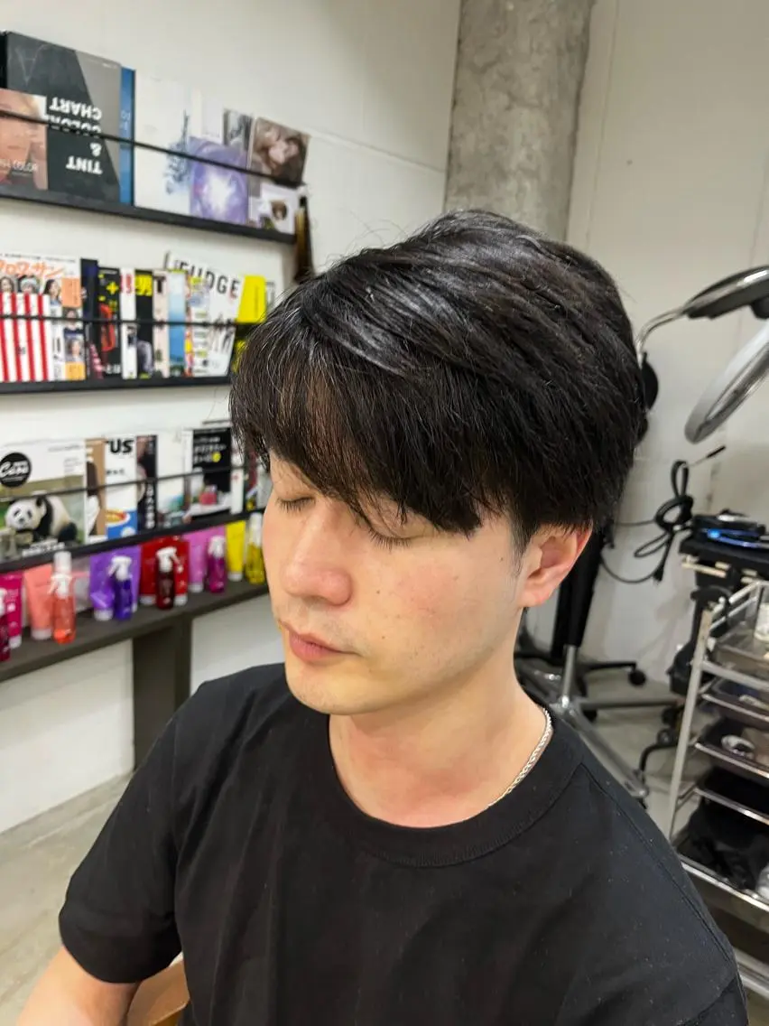 ショート メンズ カット 杉本 直樹のヘアスタイル