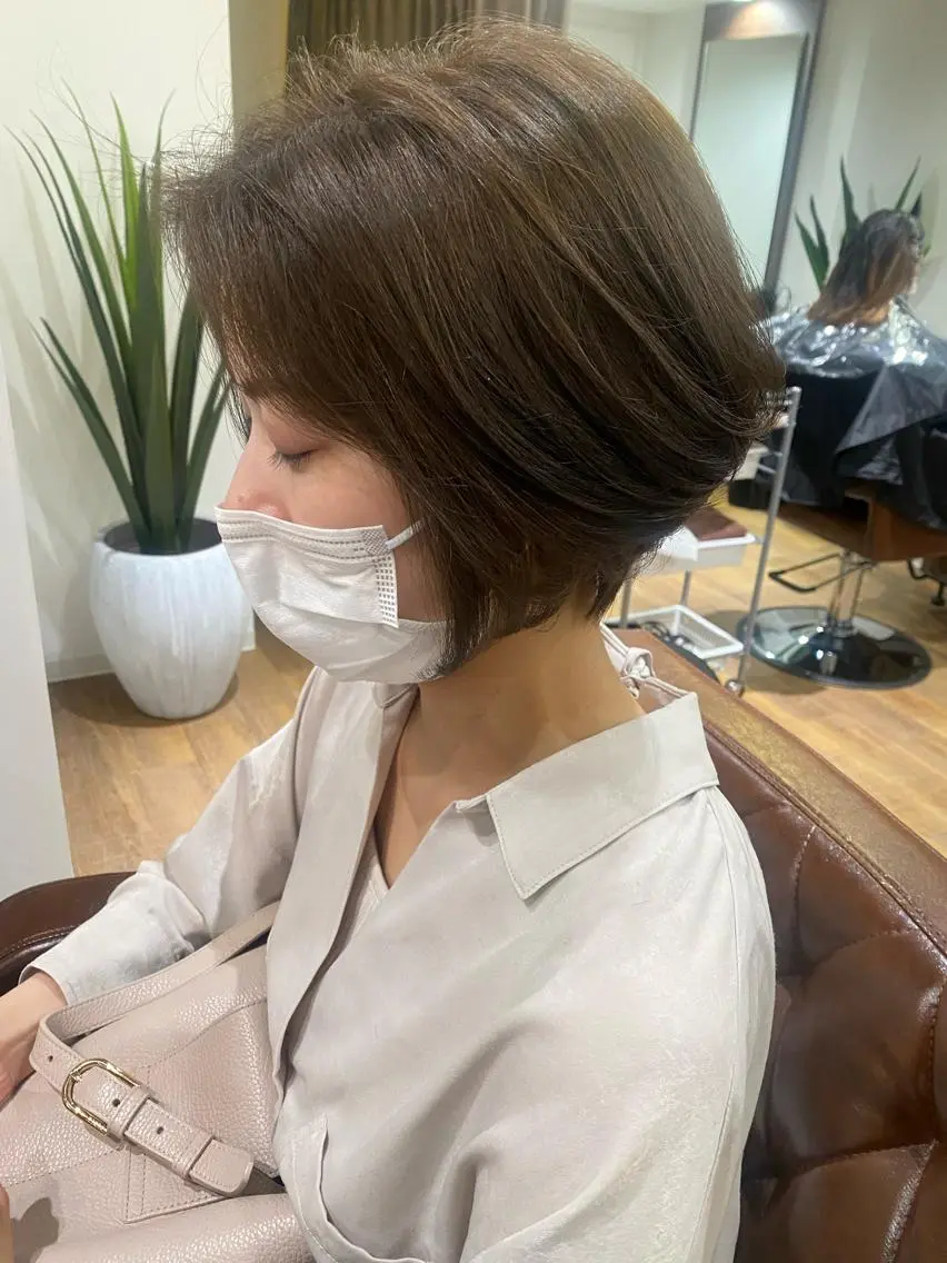 ショート カット ヘアカラー 🧡 TOMO🧡のヘアスタイル