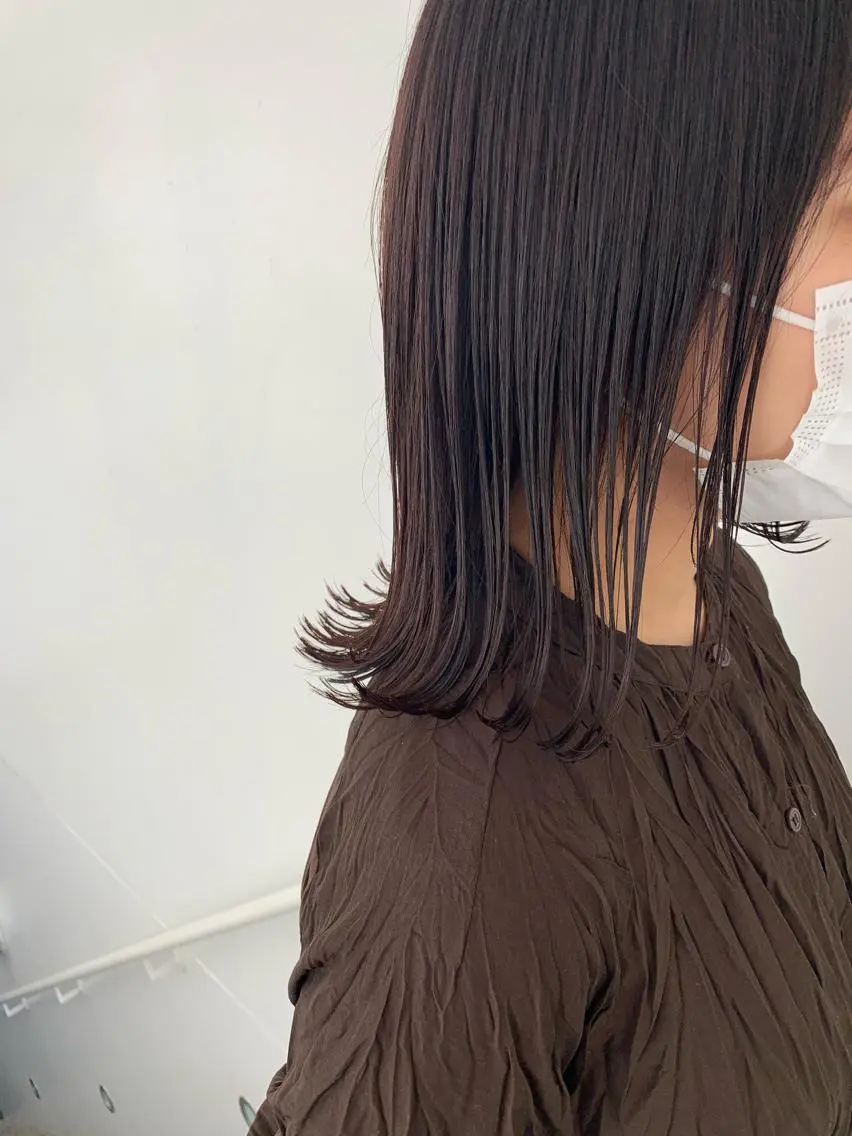 ミディアム ボブ マンツーマン×半個室 まちだきょうすけのヘアスタイル