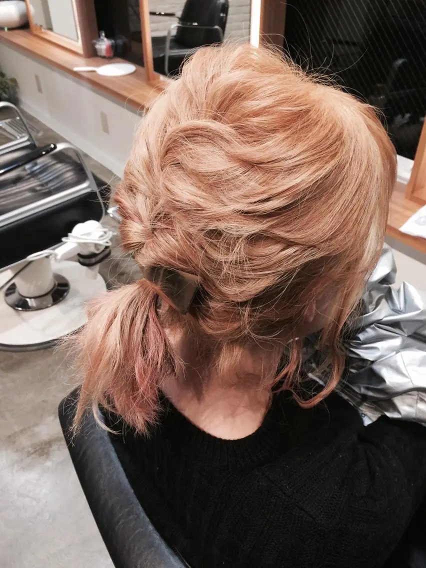 ヘアアレンジ moanin モーニンのヘアスタイル