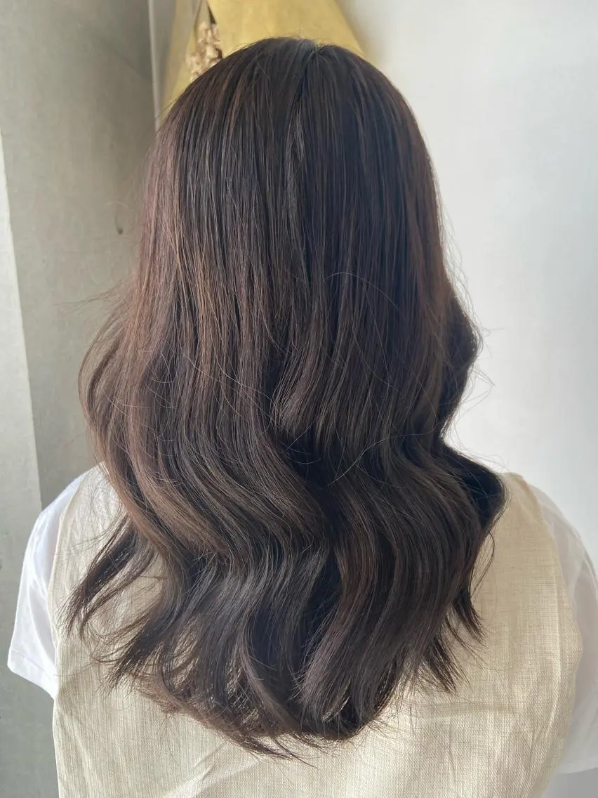 セミロング カラー 後藤 卓哉のヘアスタイル