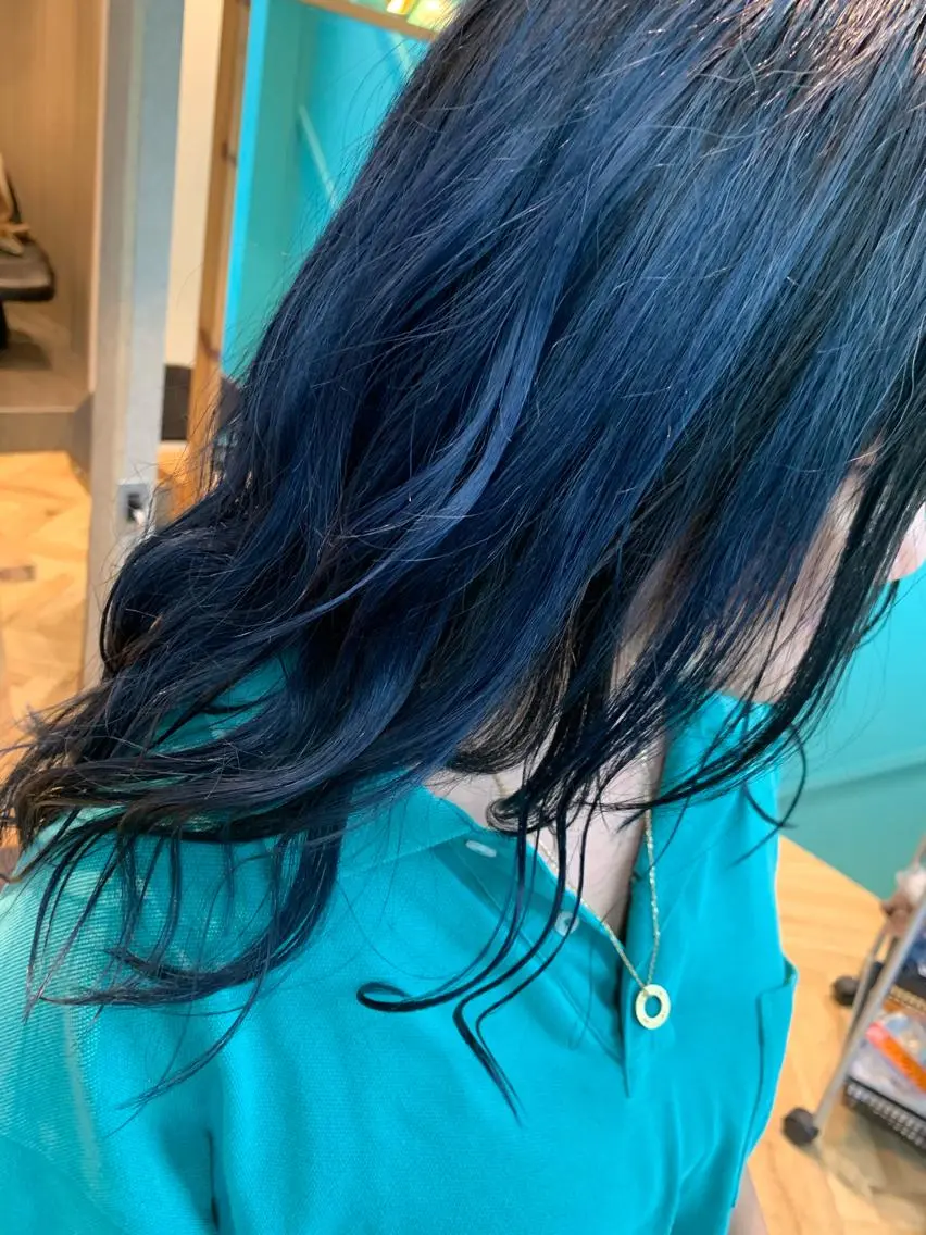ロング カラー 🌈艶カラー× メンズパーマ永埜🌈のヘアスタイル