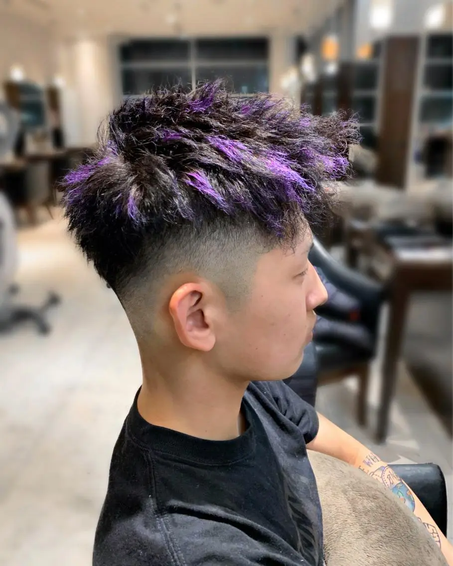 カラー パーマ メンズ メンズメッシュ メッシュ カット ヘアカラー パーマ トリートメント メンズ専門 井藤 雅也のヘアスタイル