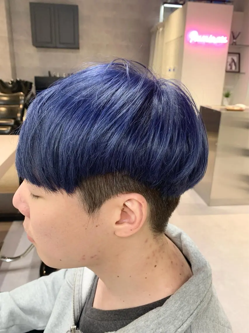 ショート カラー メンズ カット ヘアカラー ❤️Ruminate 日暮里店❤️のヘアスタイル
