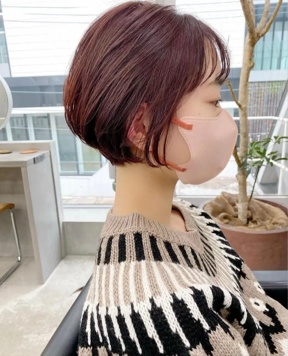ショート カラー 華 /ショート/ボブのヘアスタイル