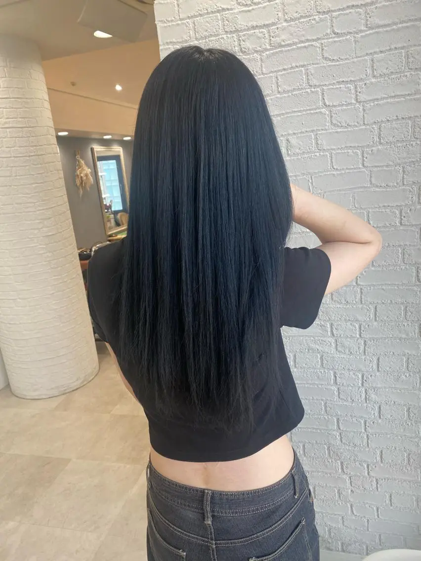 ロング ヘアカラー FUJII MARINのヘアスタイル