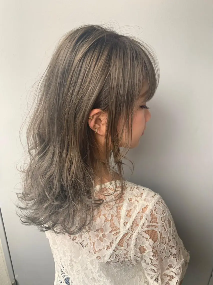 ミディアム カラー ヘアアレンジ 当日予約⭕️ JUNYAのヘアスタイル