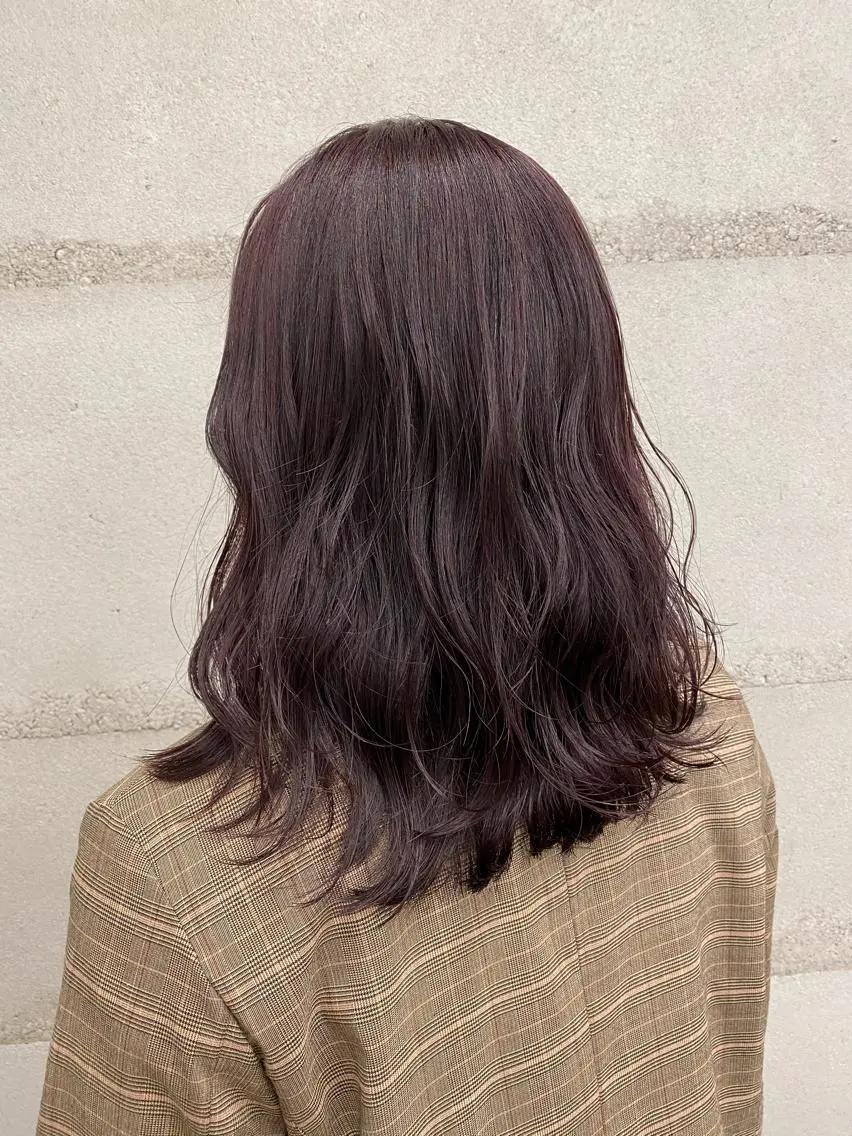 ミディアム カット ナガイ アヤのヘアスタイル
