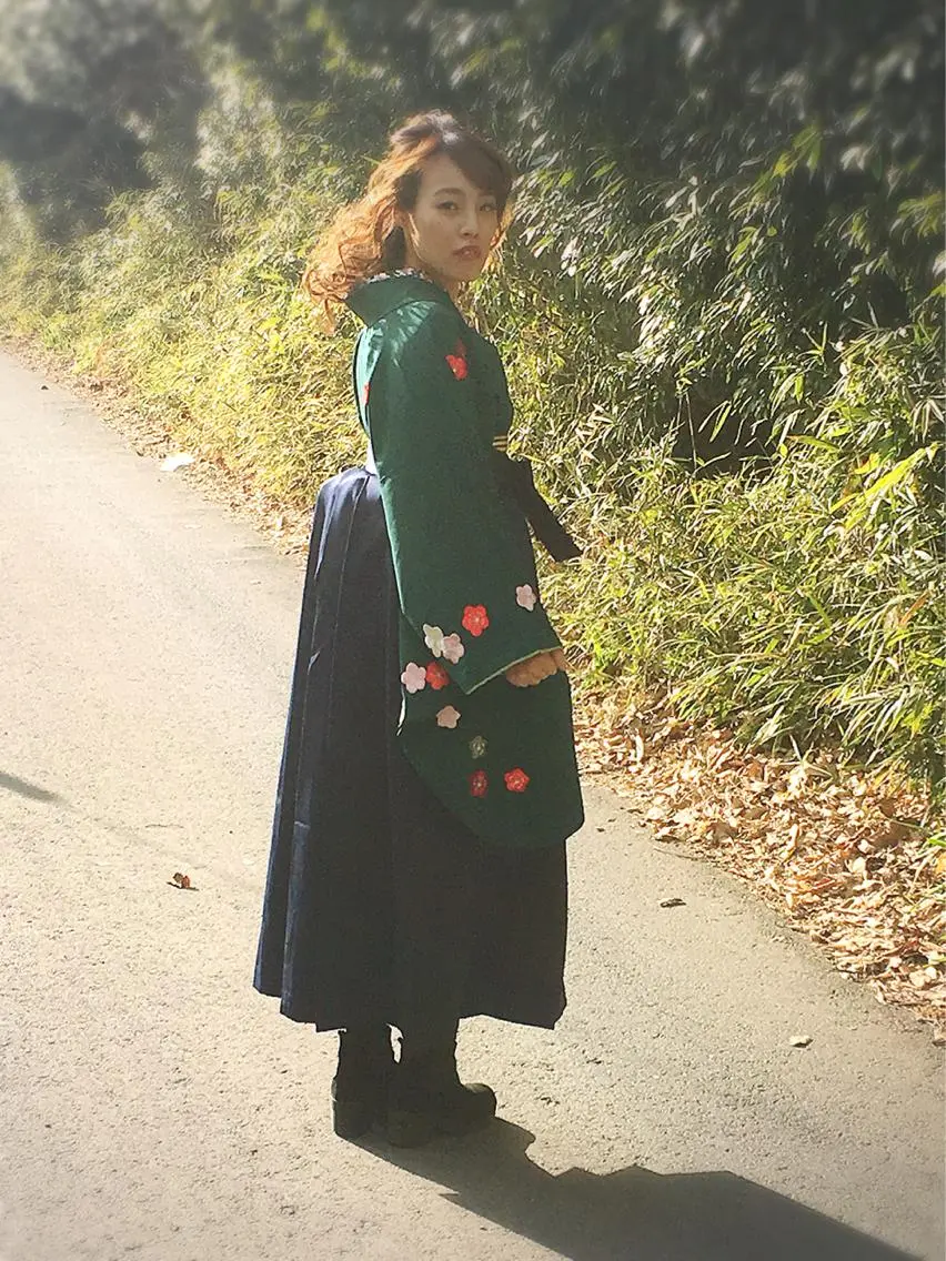 ヘアアレンジ 卒業式のヘアスタイル 中原 梨沙のヘアスタイル
