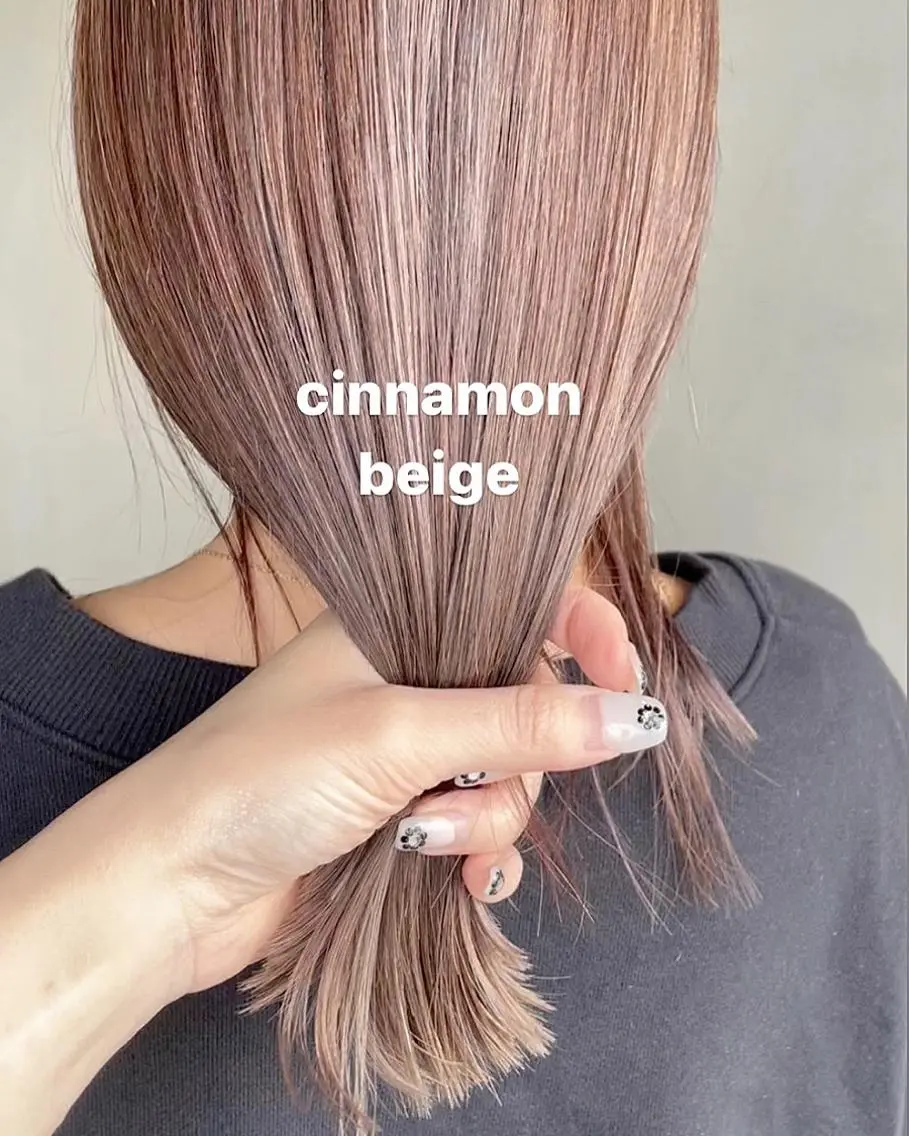 セミロング カラー ヘアカラー トリートメント ハイトーンカラー♡ yuのヘアスタイル