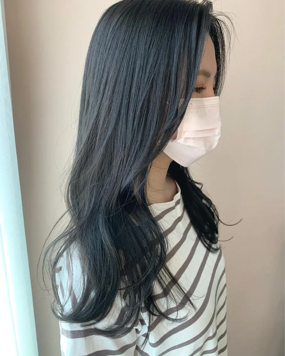 ロング カラー 透明感カラー hubhair レイヤー/透明感のヘアスタイル