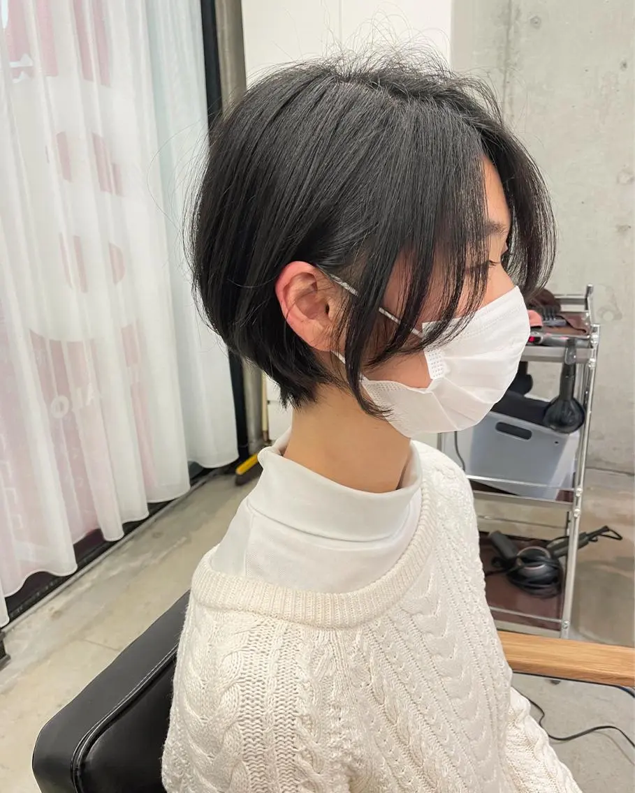 ショート カラー カット ヘアカラー 【ショートカット 美髪矯正】今井隆太のヘアスタイル