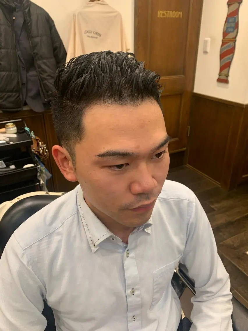 ショート 山内 敢史のヘアスタイル