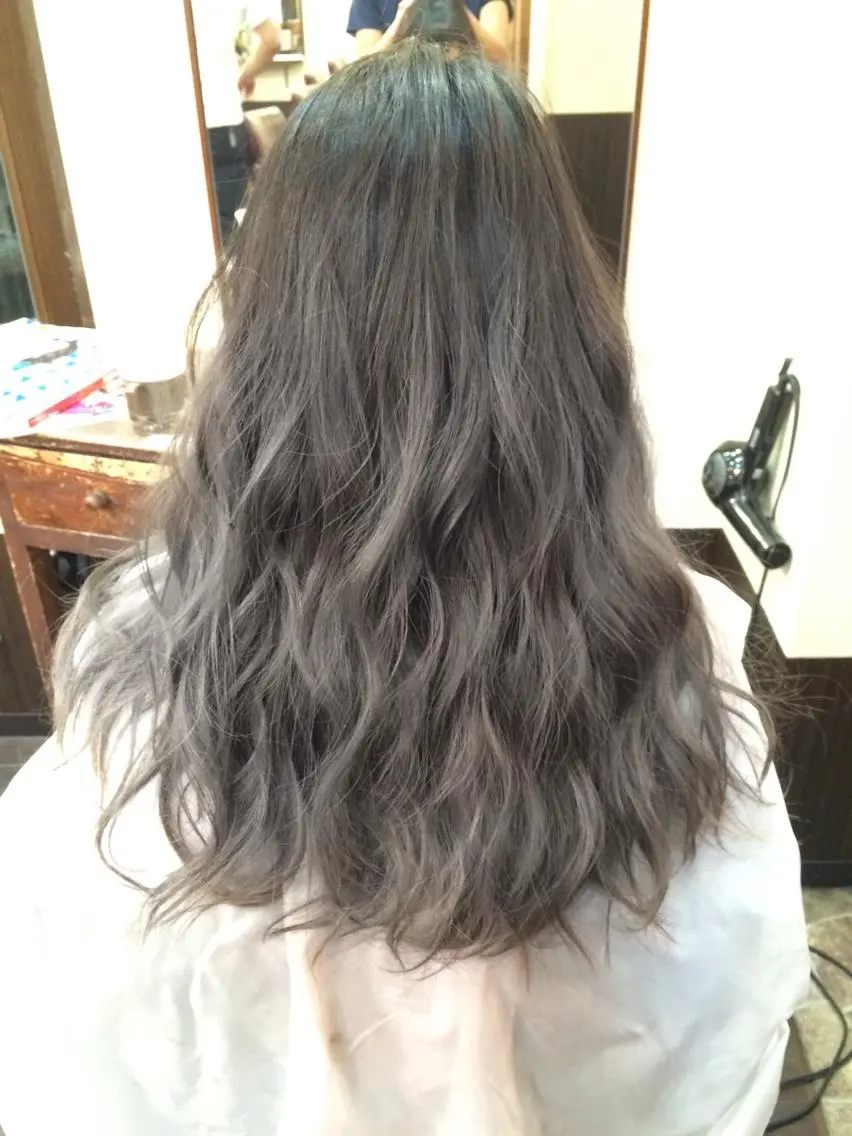 セミロング カラー グレージュ トリートメント /カラー/NAOKIのヘアスタイル