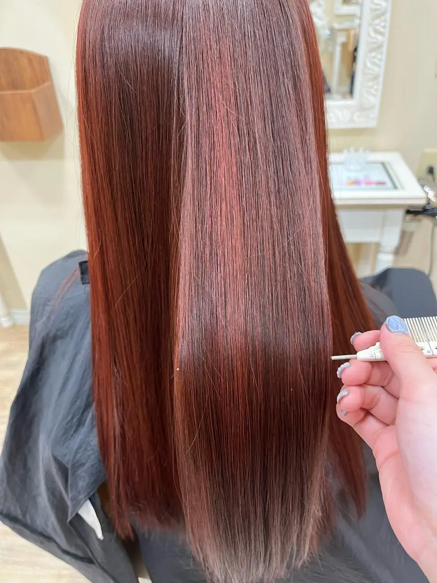 髪質改善カラーエステ /繁原わかなのヘアスタイル
