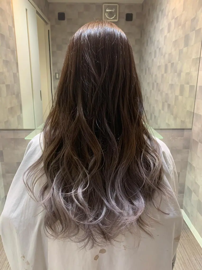 ロング カラー 渡辺 健太のヘアスタイル
