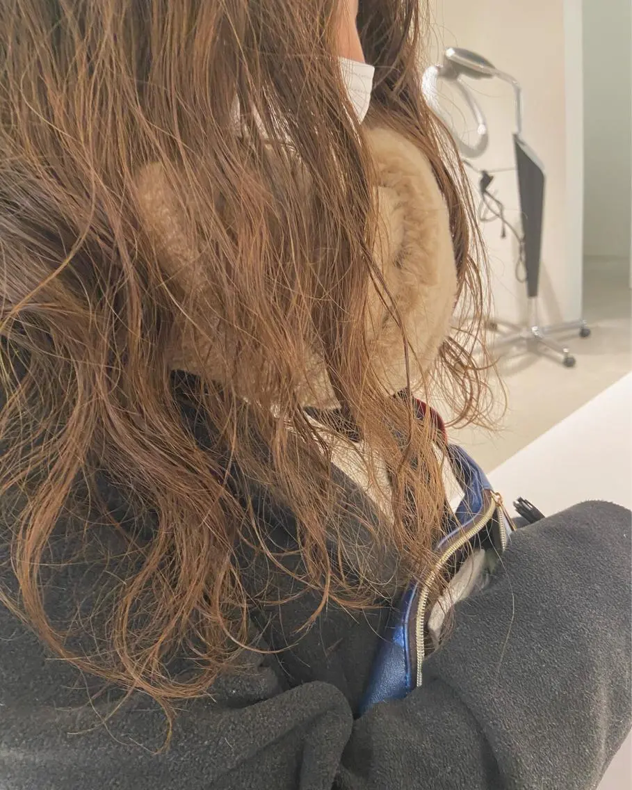 ミディアム パーマ 似合わせcut 🔥yutakaのヘアスタイル
