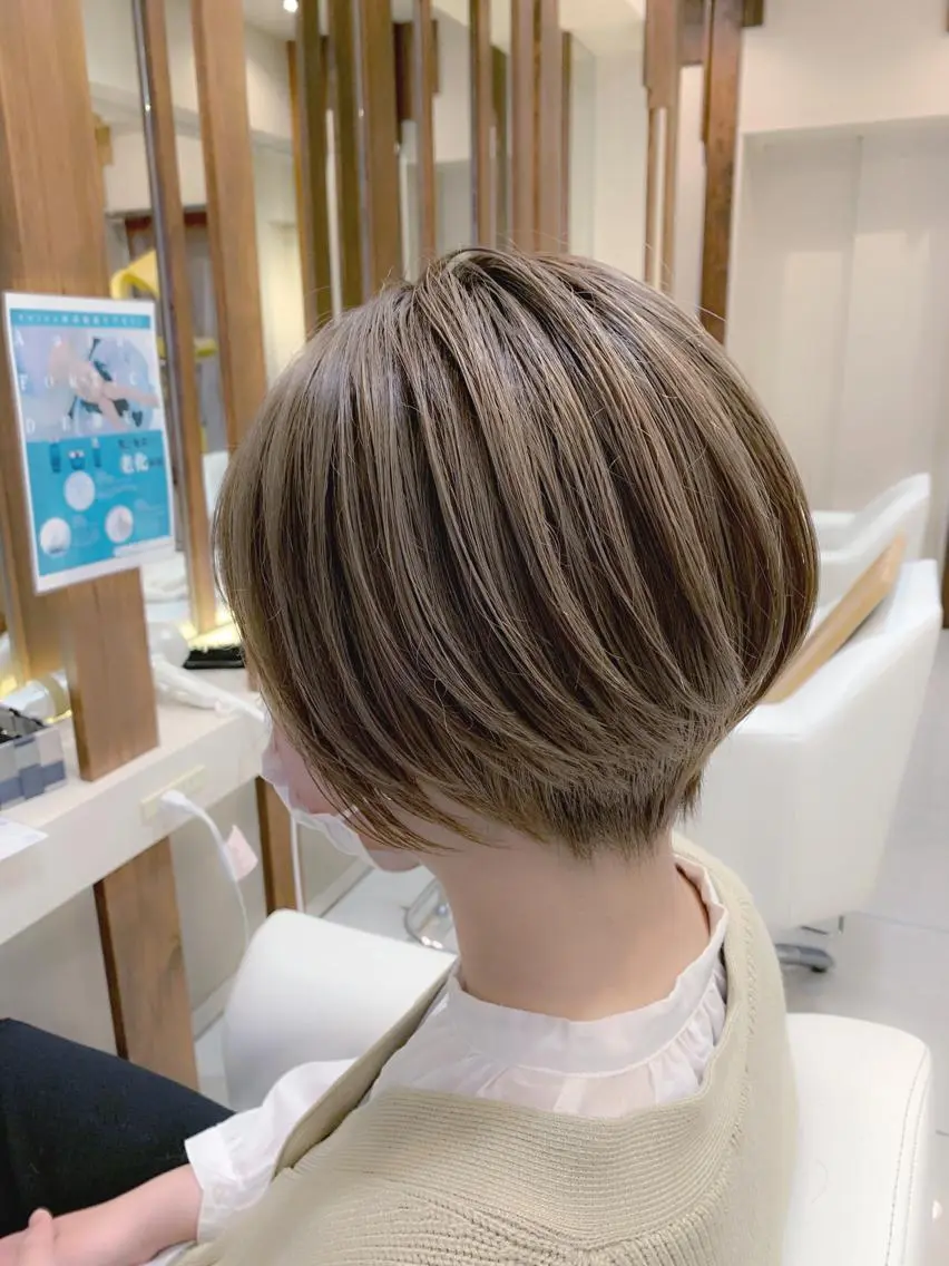 ショート 💎桑原勇志/ ショート/ハイトーンのヘアスタイル