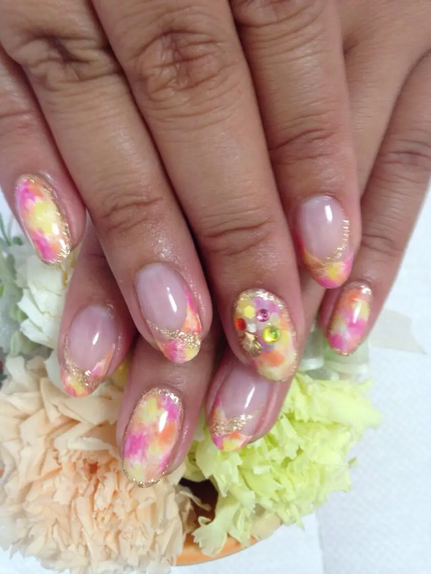 ネイル アートネイル ベテランネイル cnc nailのネイルデザイン