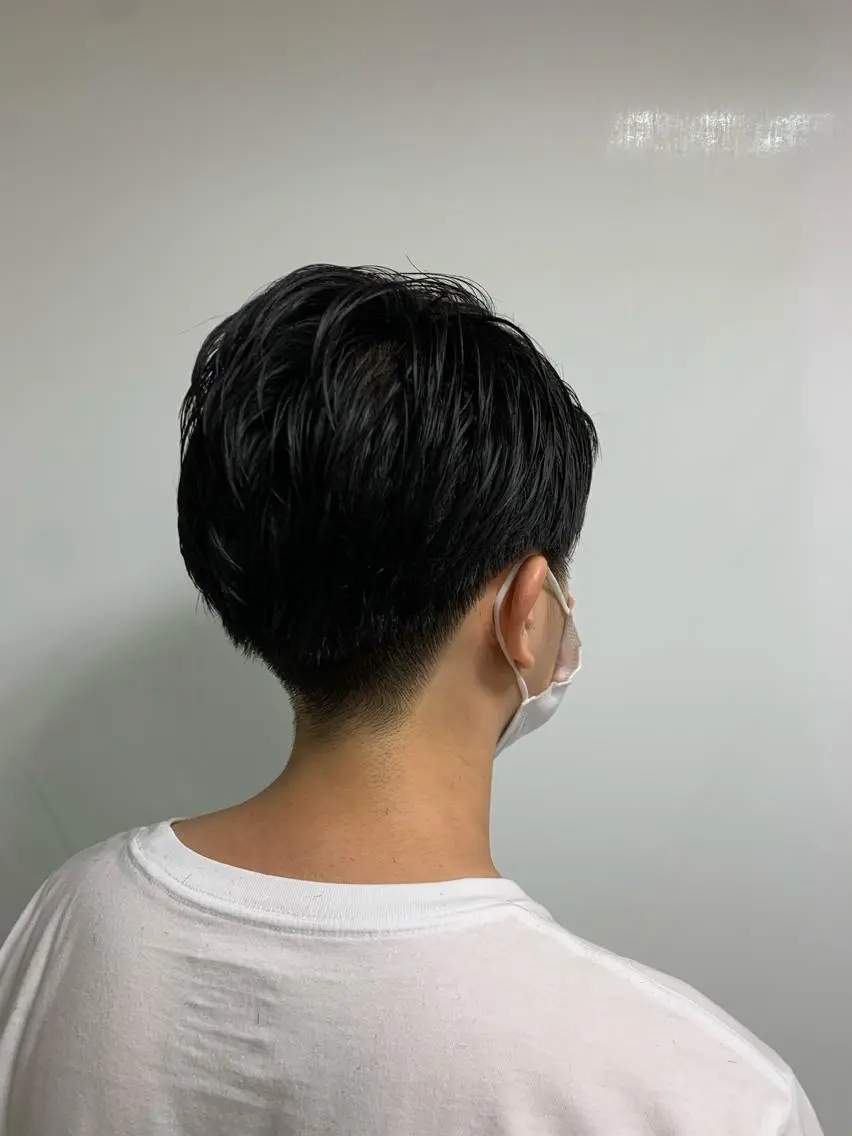 メンズ ウスイマイコ カット/ケアカラーのヘアスタイル