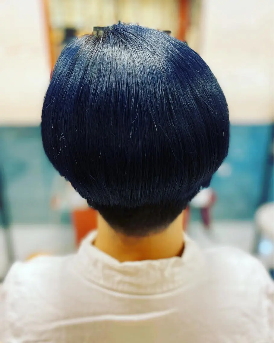 ショート へんみ みかのヘアスタイル