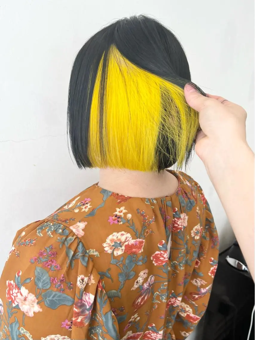ミディアム カラー ヘアカラー トリートメント HARU//原宿🤍 リピート率NO.1のヘアスタイル