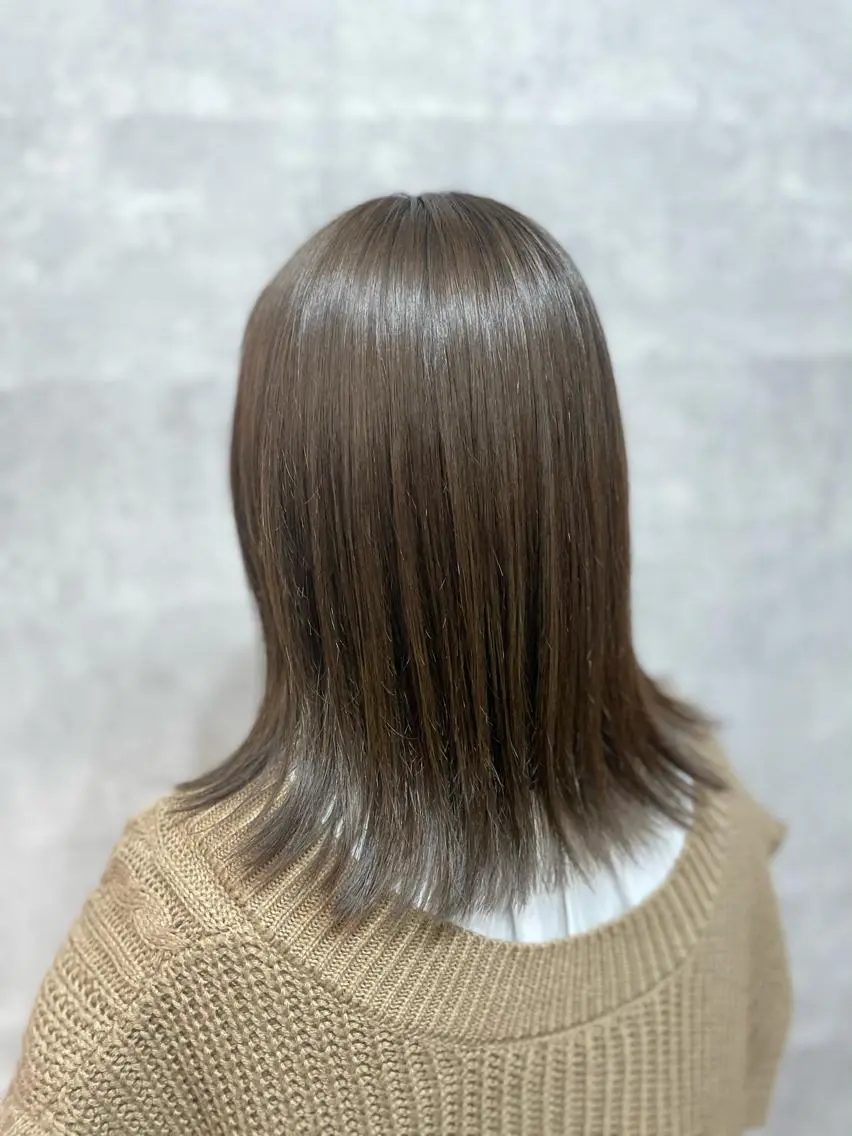 ミディアム 大人女性の髪質改善 🫧鷹司郎のヘアスタイル