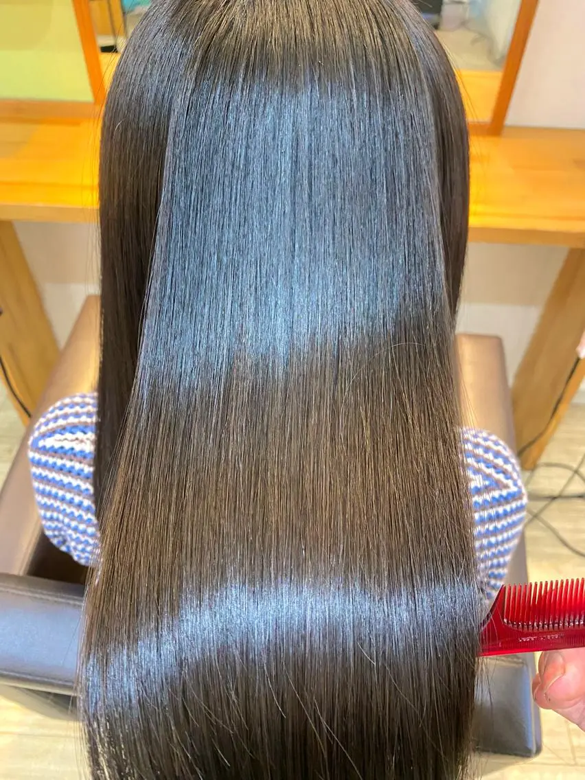 セミロング 和歌山髪質改善 那須優太のヘアスタイル