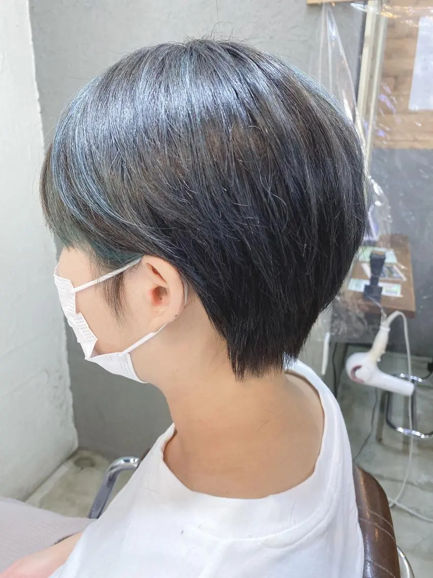 ショート ショートボブ ボブ ショートヘア カット 桜田 修未のヘアスタイル