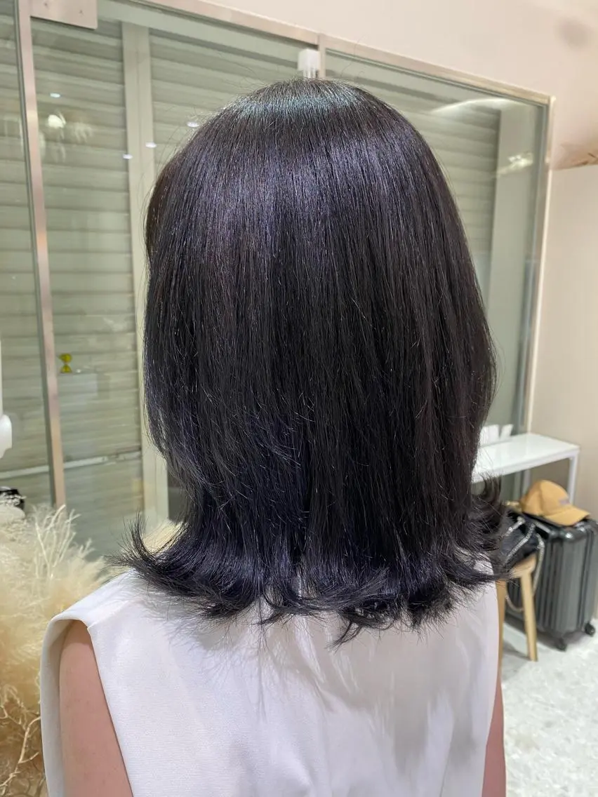 ミディアム カラー 🎀髪質改善🎀 恵比寿/sayuのヘアスタイル