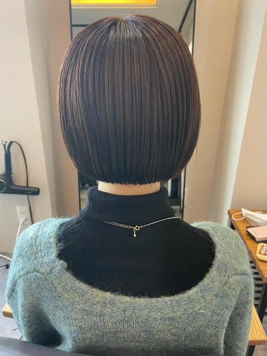 ショート カット ボブ/髪質改善/ soiナカジママドリのヘアスタイル