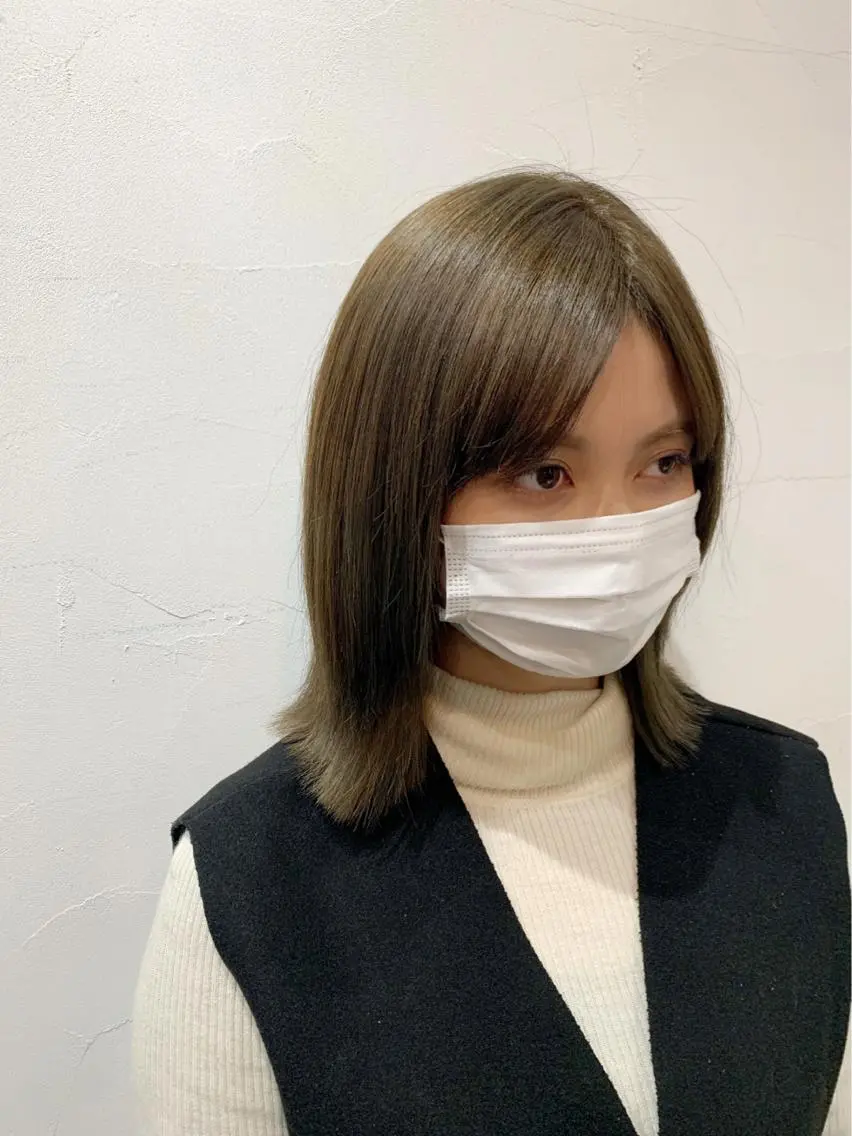 ミディアム ヘアカラー LITTLE _KATOのヘアスタイル