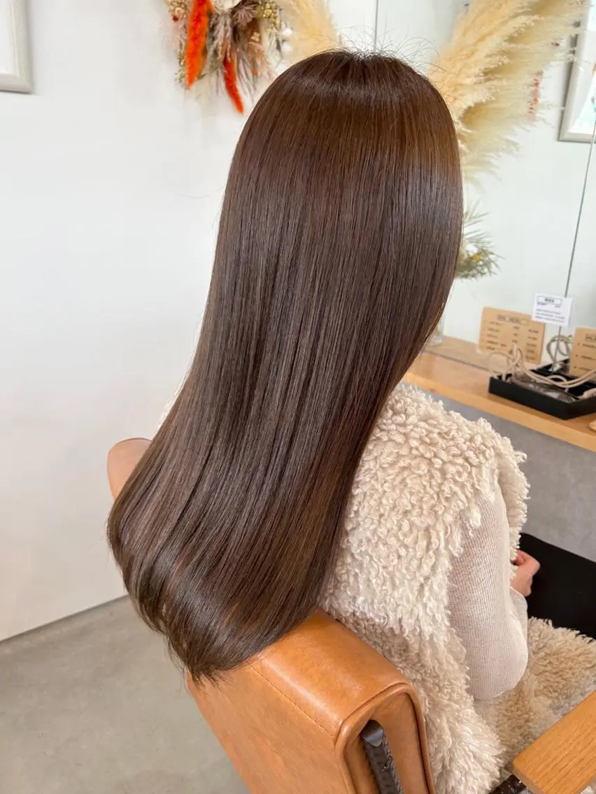 カラー ブラウンカラー ナチュラルブラウン ヘアカラー トリートメント JuJu (orange)のマツエク・マツパデザイン