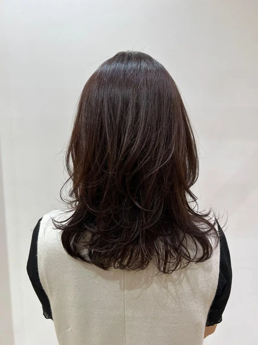 ミディアム 🌱艶髪カラー🌱 Karinのヘアスタイル