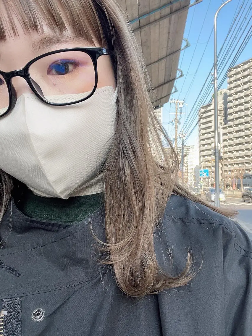 ミディアム くびれヘア 似合わせカット 小顔カット ヘアカラー トリートメント カラー得意【梅田】 瀧本友梨乃のヘアスタイル