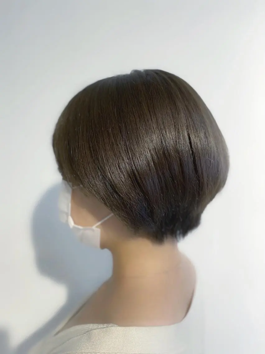 ショート ボブ 似合わせカット カット ヘアカラー 神パーマ＆ツヤ髪 黒田ダイのヘアスタイル