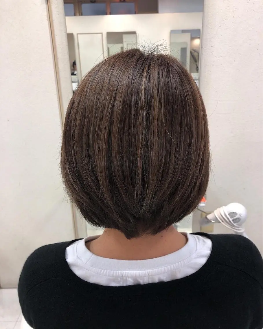 ショート 阿部 美咲のヘアスタイル