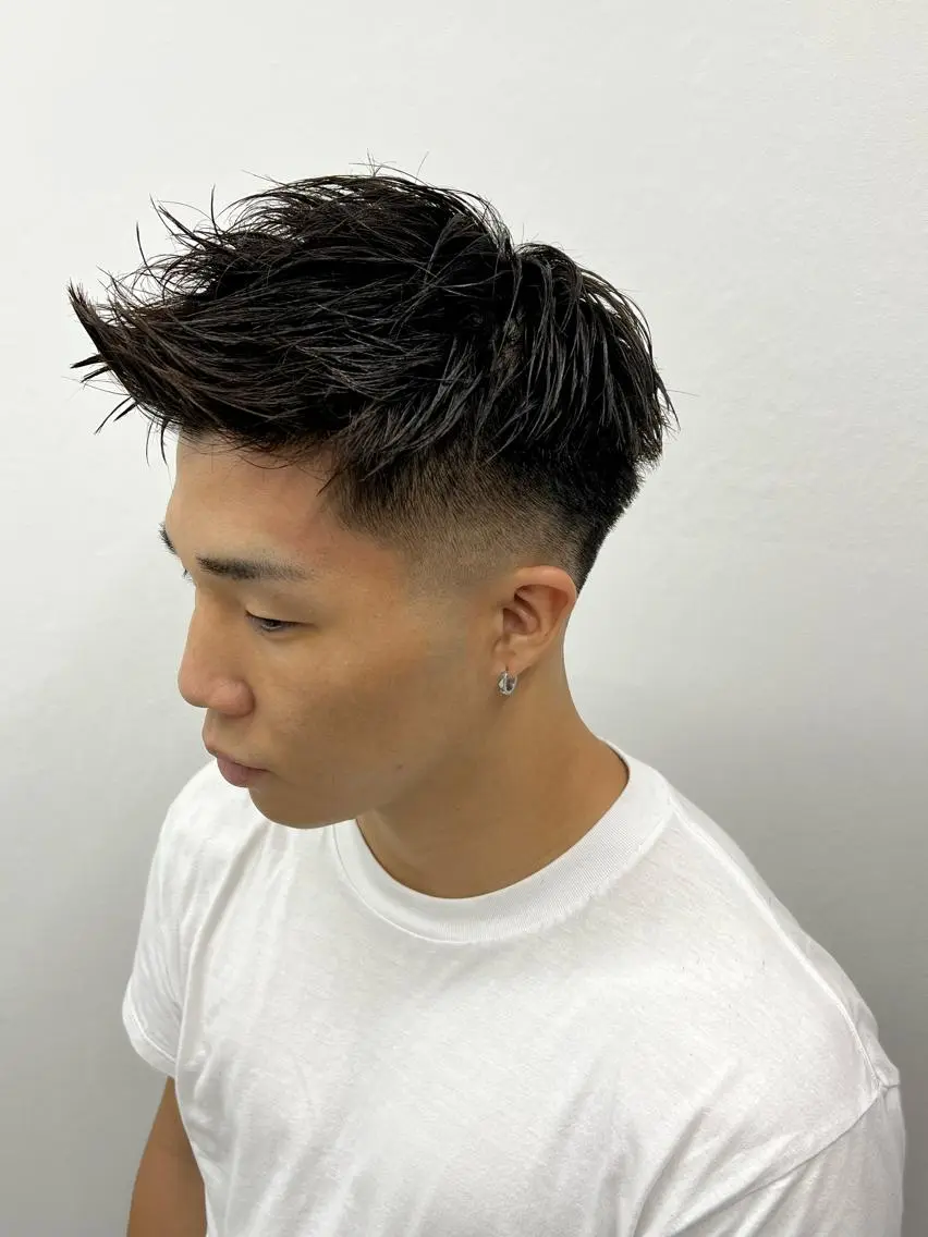 ショート メンズ 木下 紗綾のヘアスタイル
